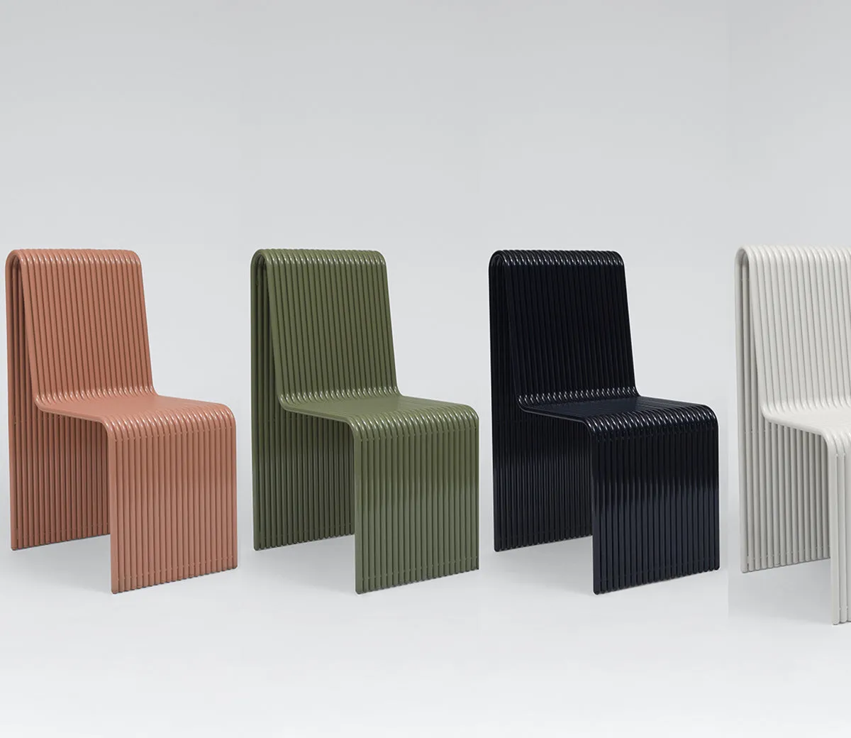 Ribbon lounge chair