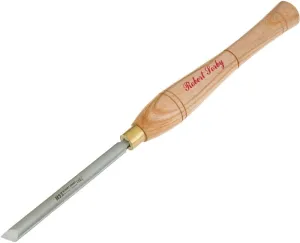 Robert Sorby # 809H 1/2” Oval Skew Lathe Turning Tool Overall Length 16 1/4" HHS 809H-1/2