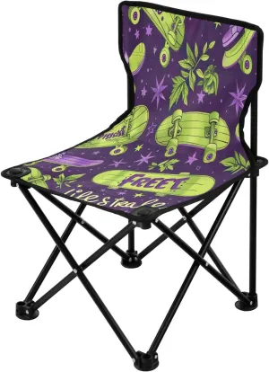 Rock and Skate Folding Camping Chairs Lightweight Portable Beach Chair Lawn Chair for Leisure
