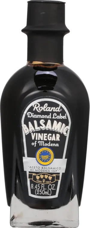 Roland Foods Balsamic Vinegar of Modena, Diamond-Quality, Specialty Imported Food, 8.45 Fl Oz Bottle