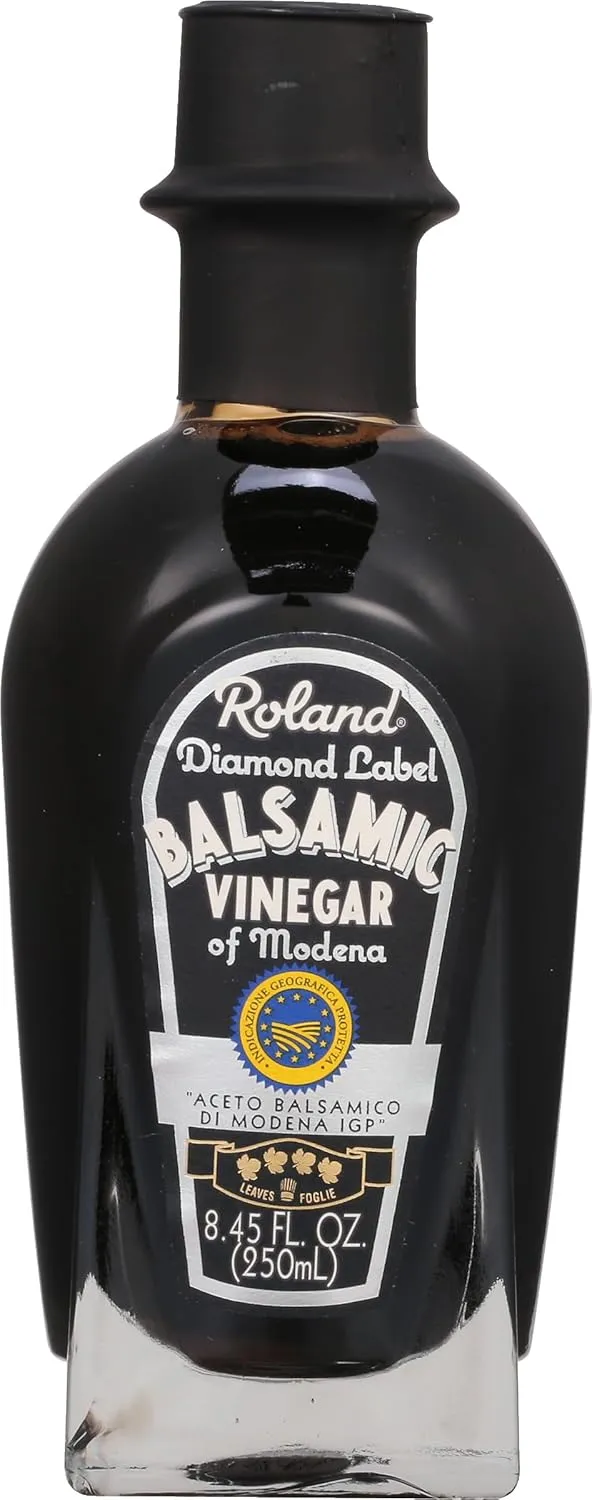 Roland Foods Balsamic Vinegar of Modena, Diamond-Quality, Specialty Imported Food, 8.45 Fl Oz Bottle