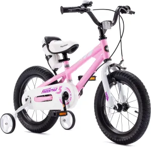 RoyalBaby Kids Bike EZ Balance to Pedal Dual Handbrake Toddlers Boys Girls Bicycle 12-20 Inch for Age 3-10 Years