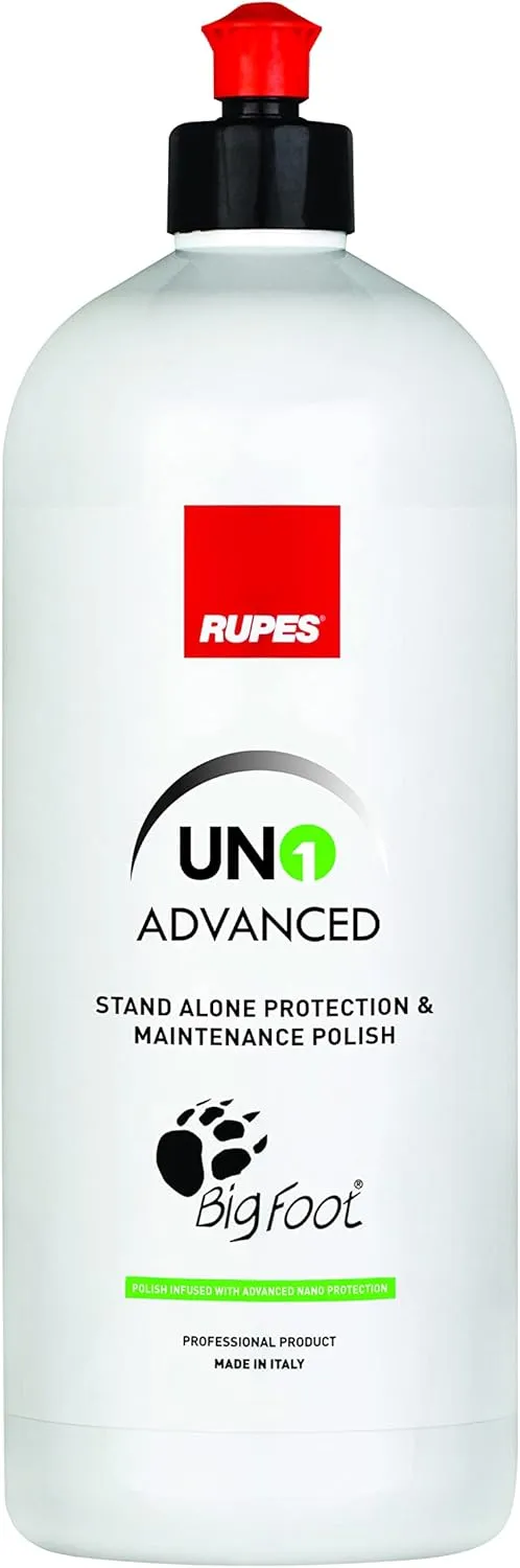RUPES Stand Alone Protection & Maintenance Polish, 1000mL/33.8oz, Single Bottle