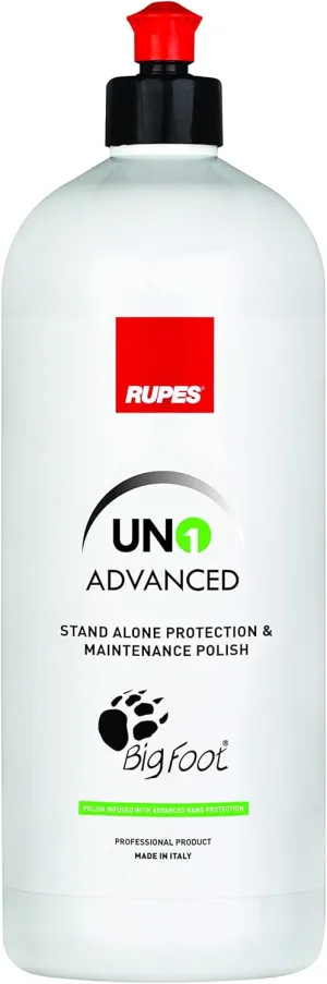 RUPES Stand Alone Protection & Maintenance Polish, 1000mL/33.8oz, Single Bottle