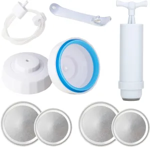 Saker Jar Sealer and Accessory Hose Kit,Vacuum Sealers for Canning Supplies and Food Savers,Canning Kit with Wide Mouth Mason Jars