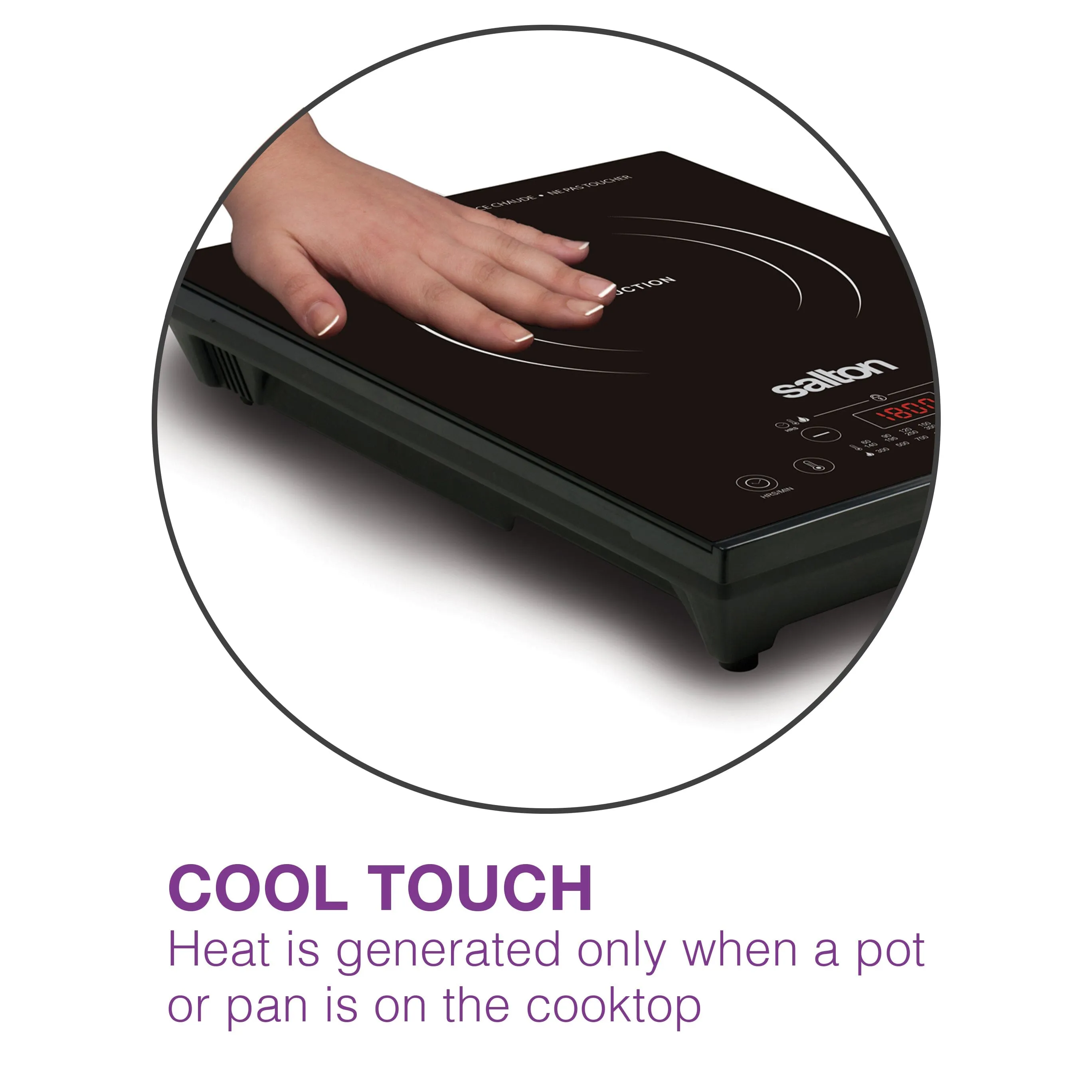 Salton Portable Induction Cooktop