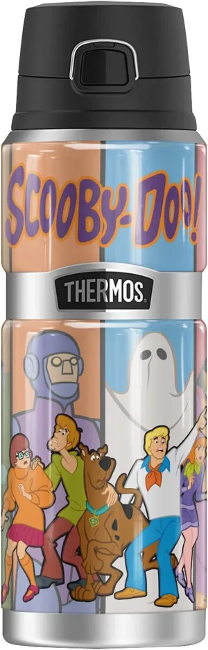 Scooby-Doo Bad Guys THERMOS STAINLESS KING Stainless Steel Drink Bottle, Vacuum insulated & Double Wall, 24oz