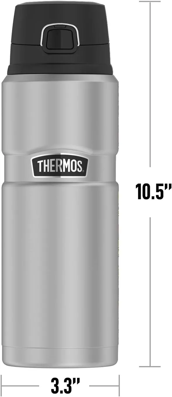 Scooby-Doo Tie Dye THERMOS STAINLESS KING Stainless Steel Drink Bottle, Vacuum insulated & Double Wall, 24oz