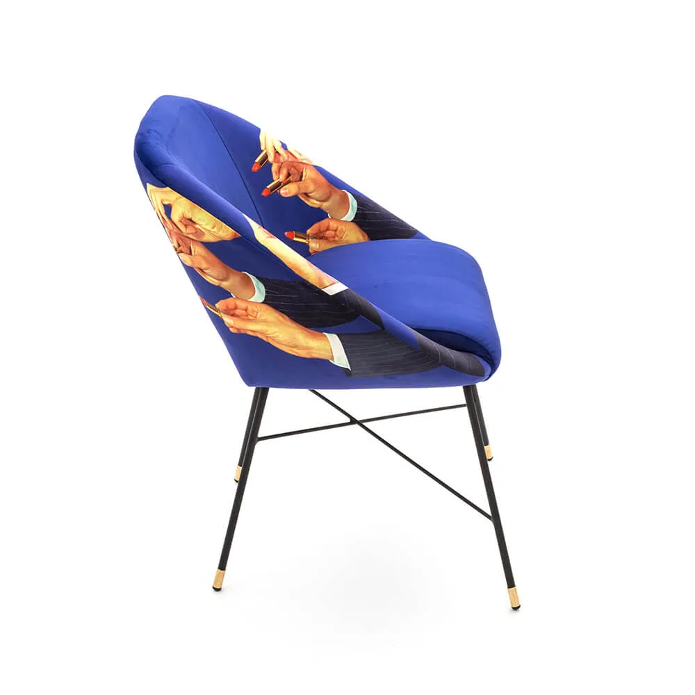 Seletti Toiletpaper Padded Chair Lipsticks
