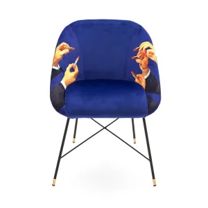 Seletti Toiletpaper Padded Chair Lipsticks