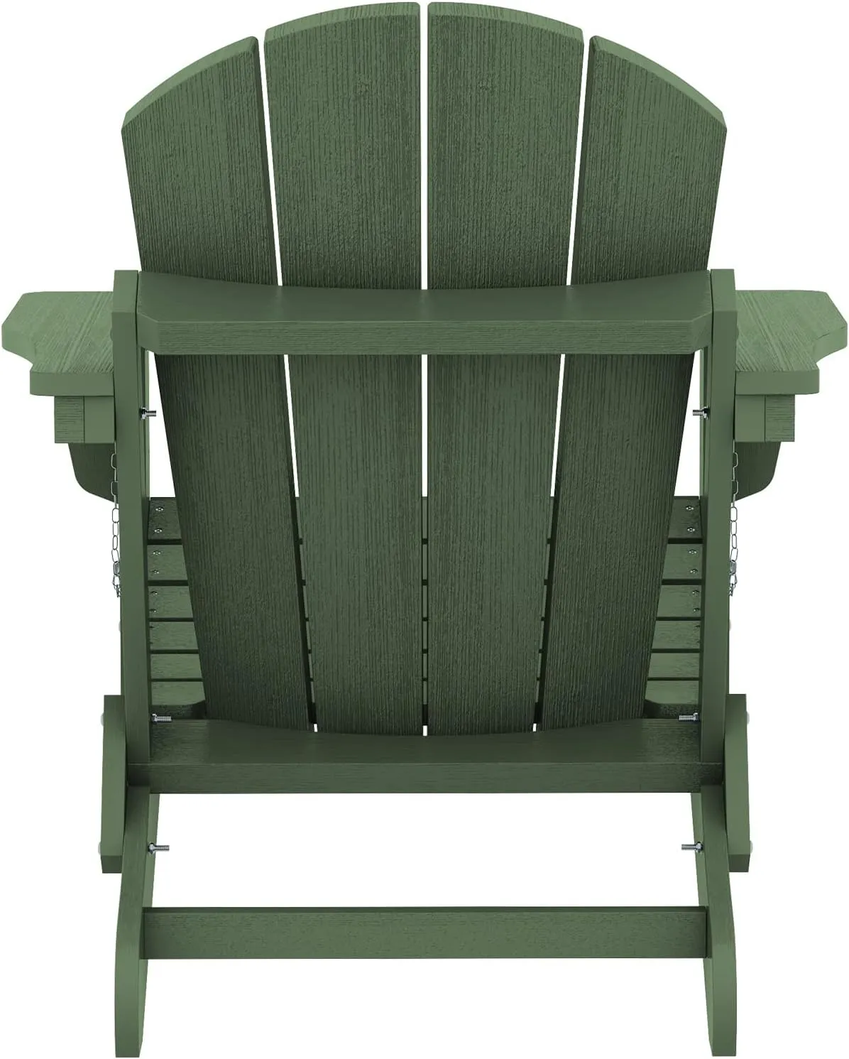 SERWALL Adirondack Chair for Patio Garden Outdoors Fire Pit- Army