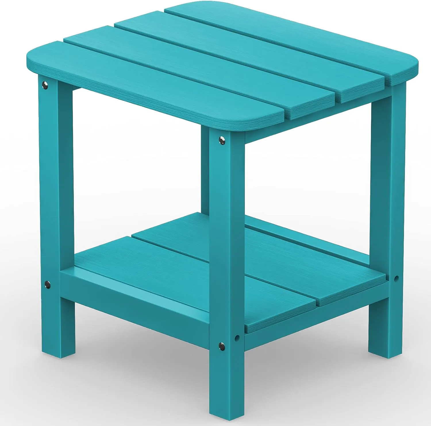 SERWALL Double Adirondack Side Table End Table- Tiffany