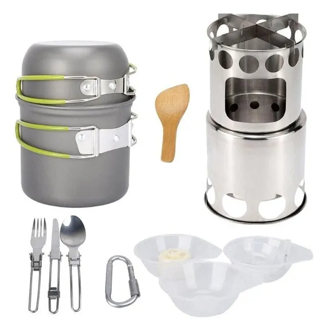 Set Portable Cookware Heavy discount Comprehensive range