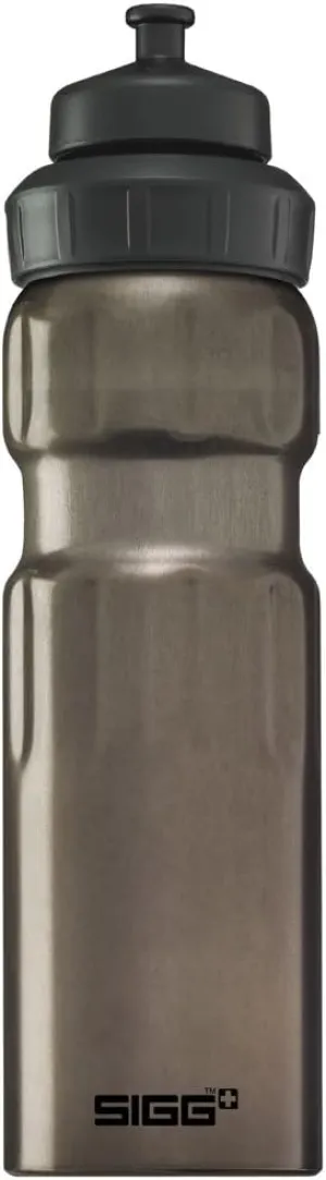SIGG 70059 Outdoor Water Bottle, Lightweight, Swiss Aluminum Bottle, Wide Mouth, Sports, 2.6 fl oz (0.75 L), Smoke Pearl