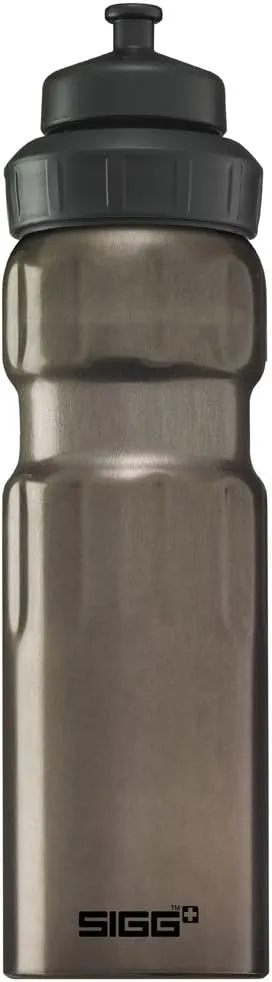 SIGG 70059 Outdoor Water Bottle, Lightweight, Swiss Aluminum Bottle, Wide Mouth, Sports, 2.6 fl oz (0.75 L), Smoke Pearl