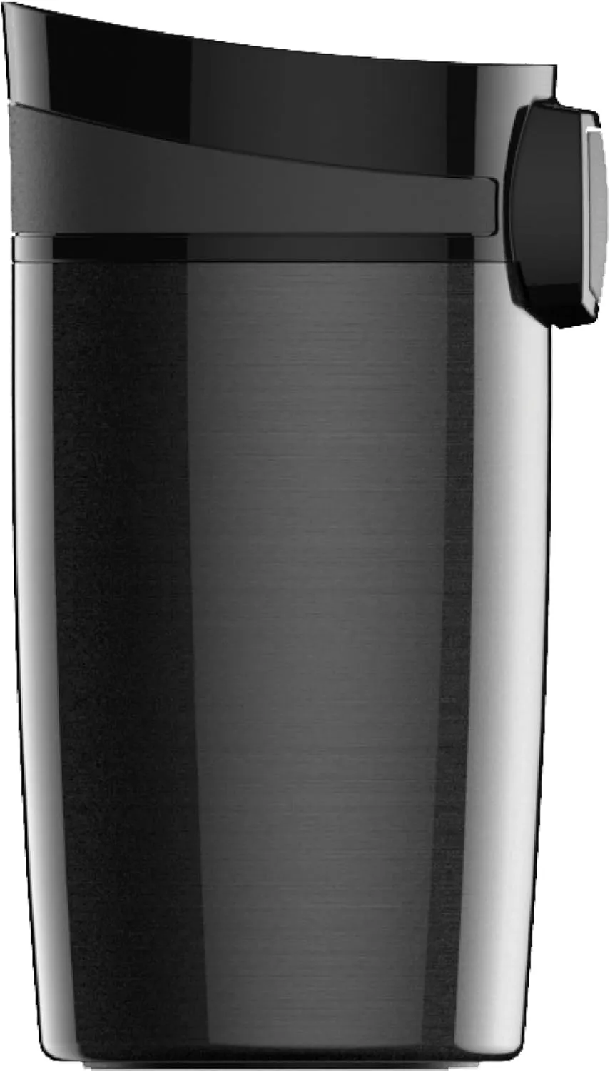 SIGG - Insulated Coffee Cup - Travel Mug Miracle Black - Hot & Cold. Leakproof. BPA Free - 18/8 Stainless Steel - 16 Oz