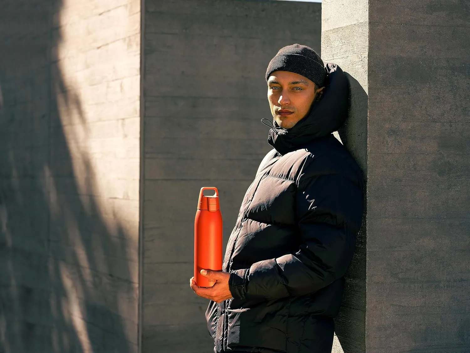 SIGG - Shield Therm- Stainless Steel Insulated Water Bottle - Carbonated Drinks, Leakproof, BPA Free, Recycled, 25, 34Oz