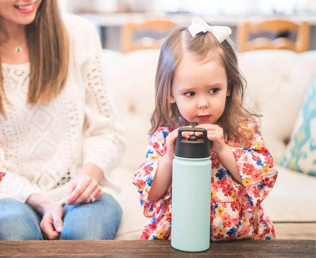 Simple Modern Summit Insulated Water Bottle with Straw Lid 1 Liter Reusable Wide Mouth Stainless Steel Flask Thermos, 32oz (945ml), Twilight