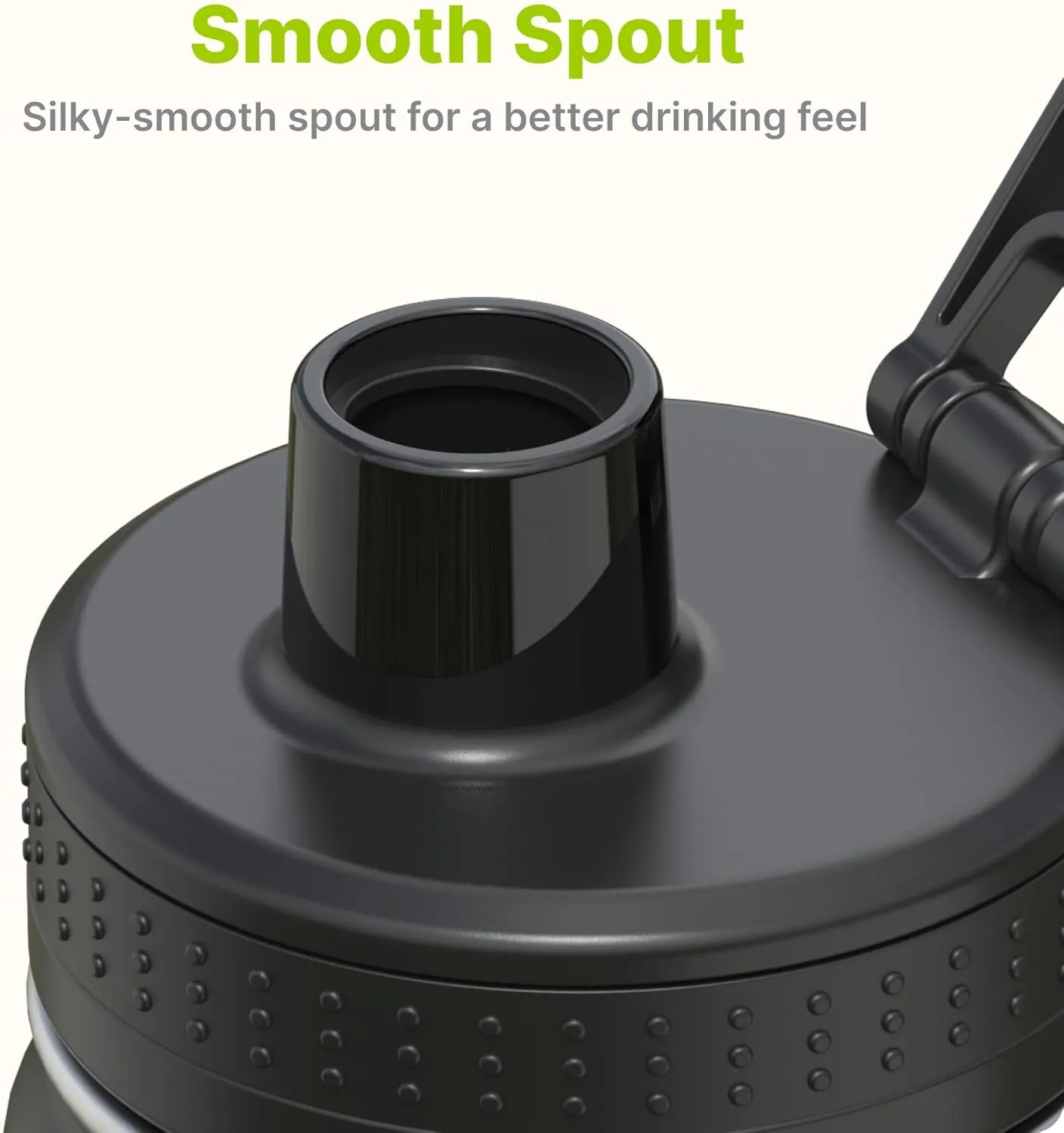 Small Water Bottle 12 oz Sports Wide Mouth Water Bottle for School-Reuasble Stainless Steel Vacuum Insulated Water Flask for Travle (Grass Green)