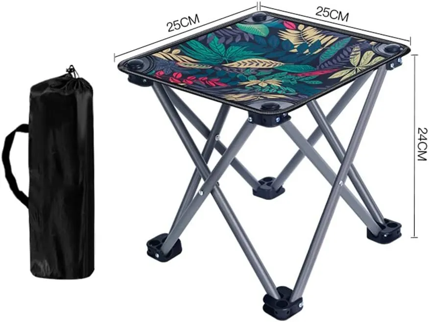s,Outdoor Beach Folding Chair Camping Stool Folding Fishing Chair Portable Oxcloth Seat with/D (D