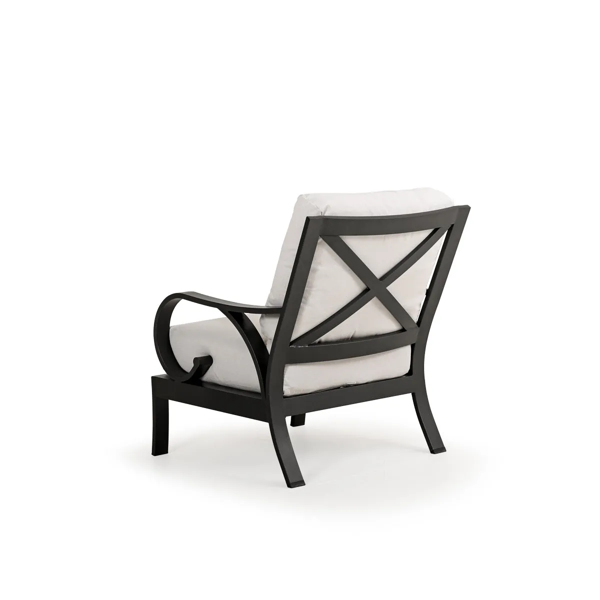 St. Martin Outdoor Aluminum Club Chair