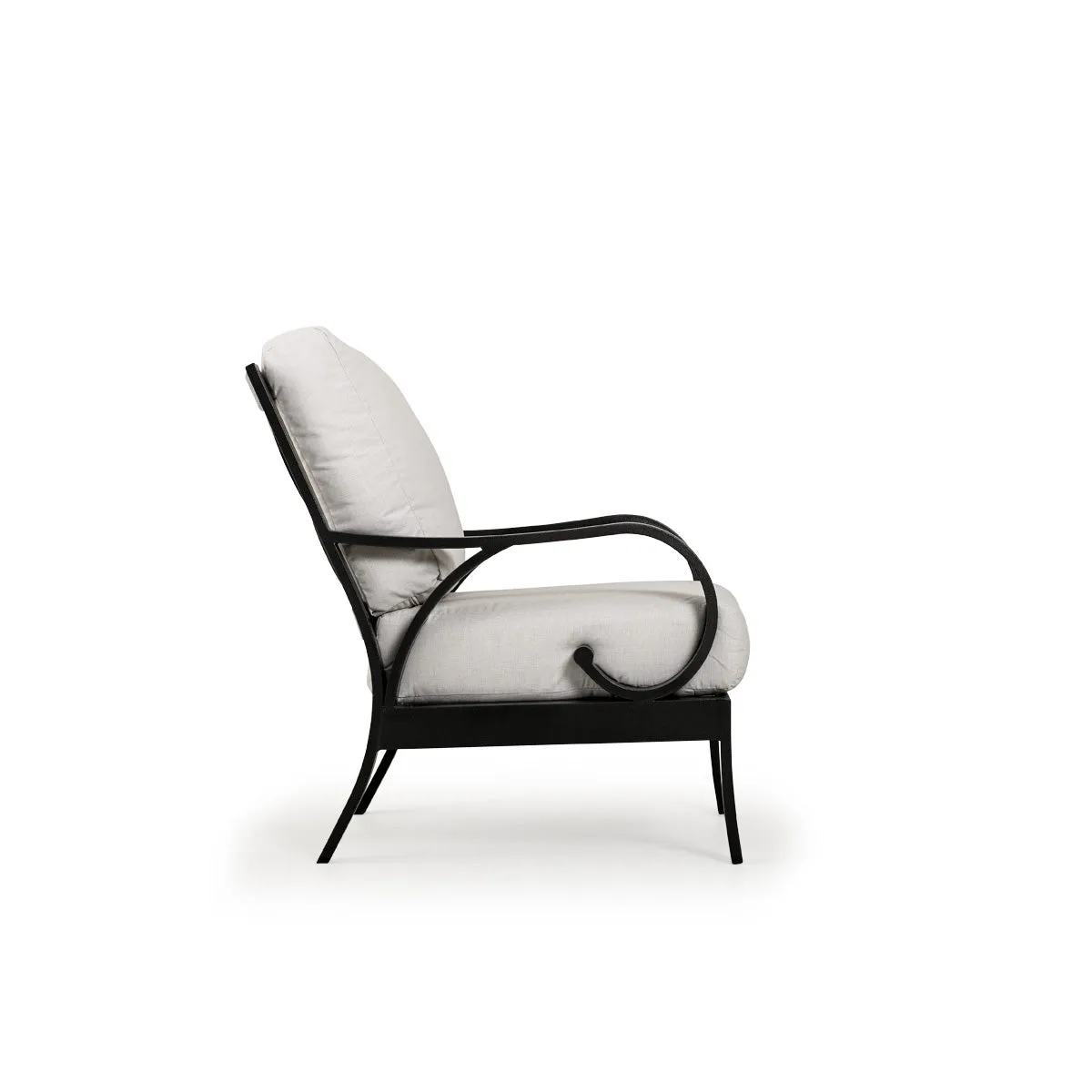 St. Martin Outdoor Aluminum Club Chair