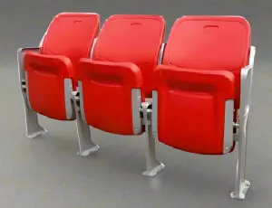 Stadium Seat with Aluminium Structure & PVC Seat