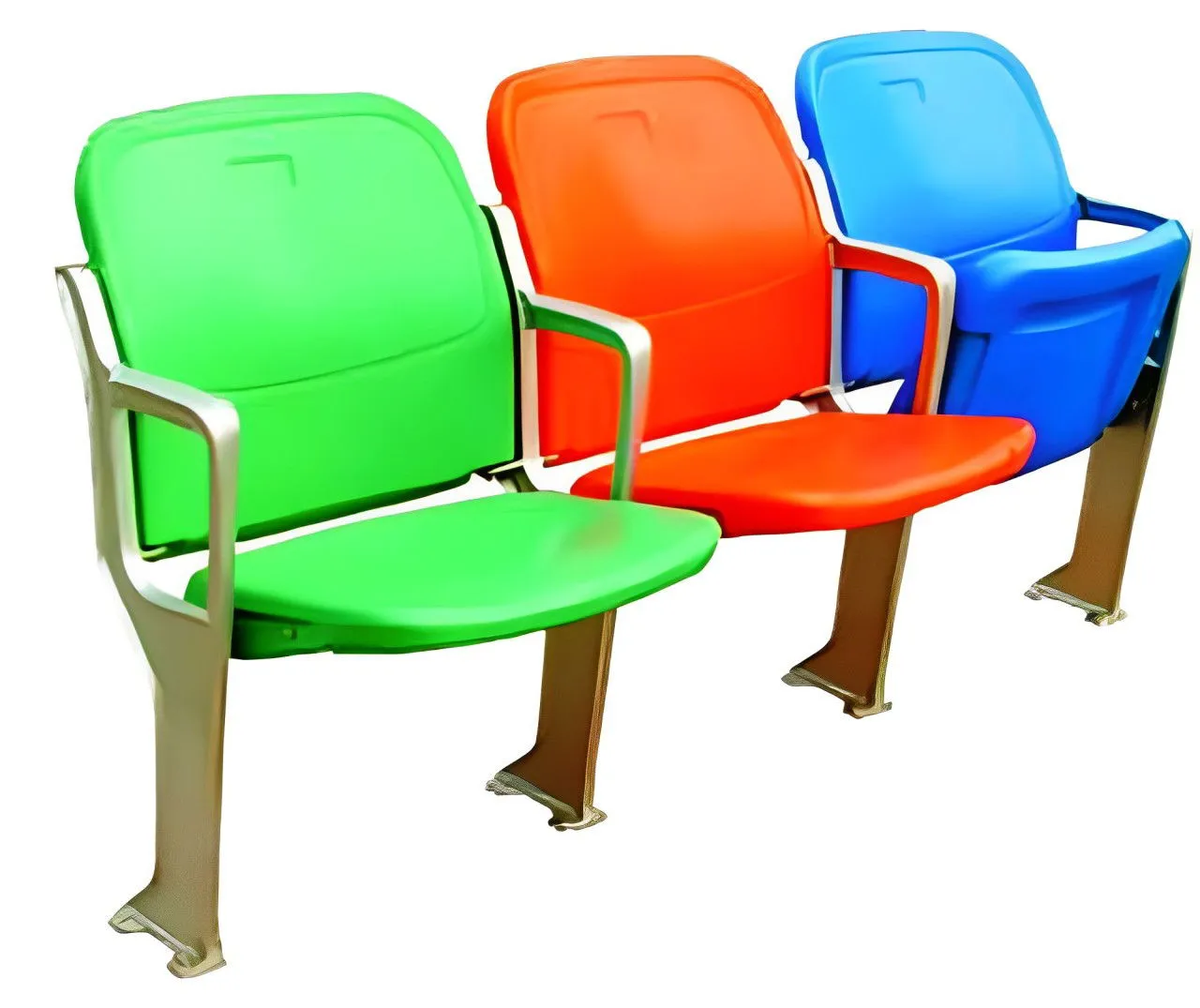 Stadium Seat with Metal Structure & PVC Seat