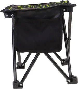 Stainless Steel Fishing Chair Portable Outdoor Camping Stool Durable Design for Barbecue Easy to Store and Carry for Fishing Hiking and Travel