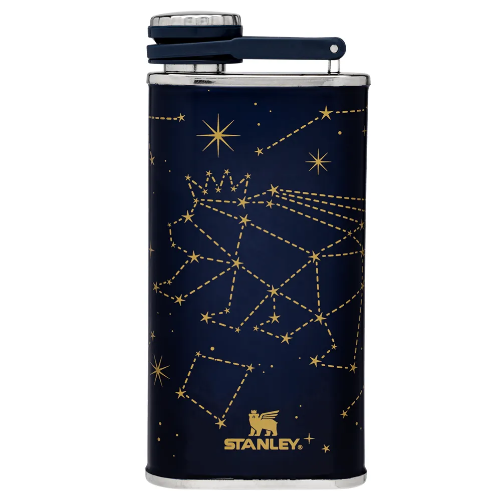 Stanley Classic Easy Fill 8oz Wide Mouth Flask - Stargazing