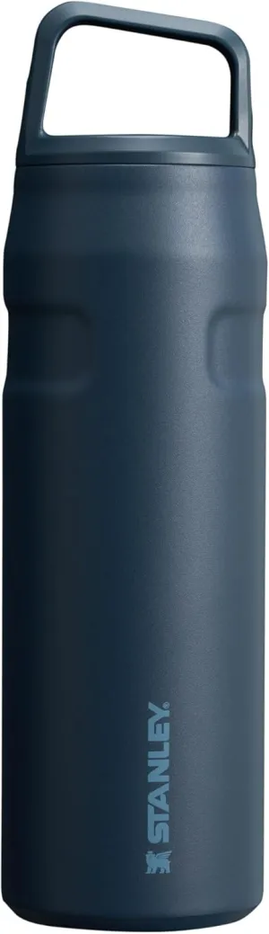 Stanley IceFlow Cap and Carry Water Bottle | Wide Mouth Twist Lid | Lightweight & Leakproof for Travel & Sports | Insulated Stainless Steel | BPA-Free