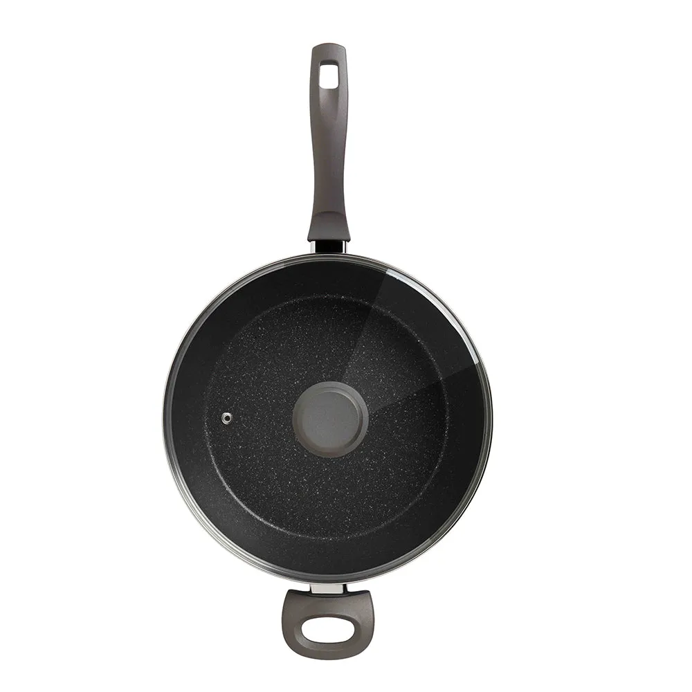 STANLEY ROGERS Quartz Stone Advanced Kitchen Saute Pan 28cm