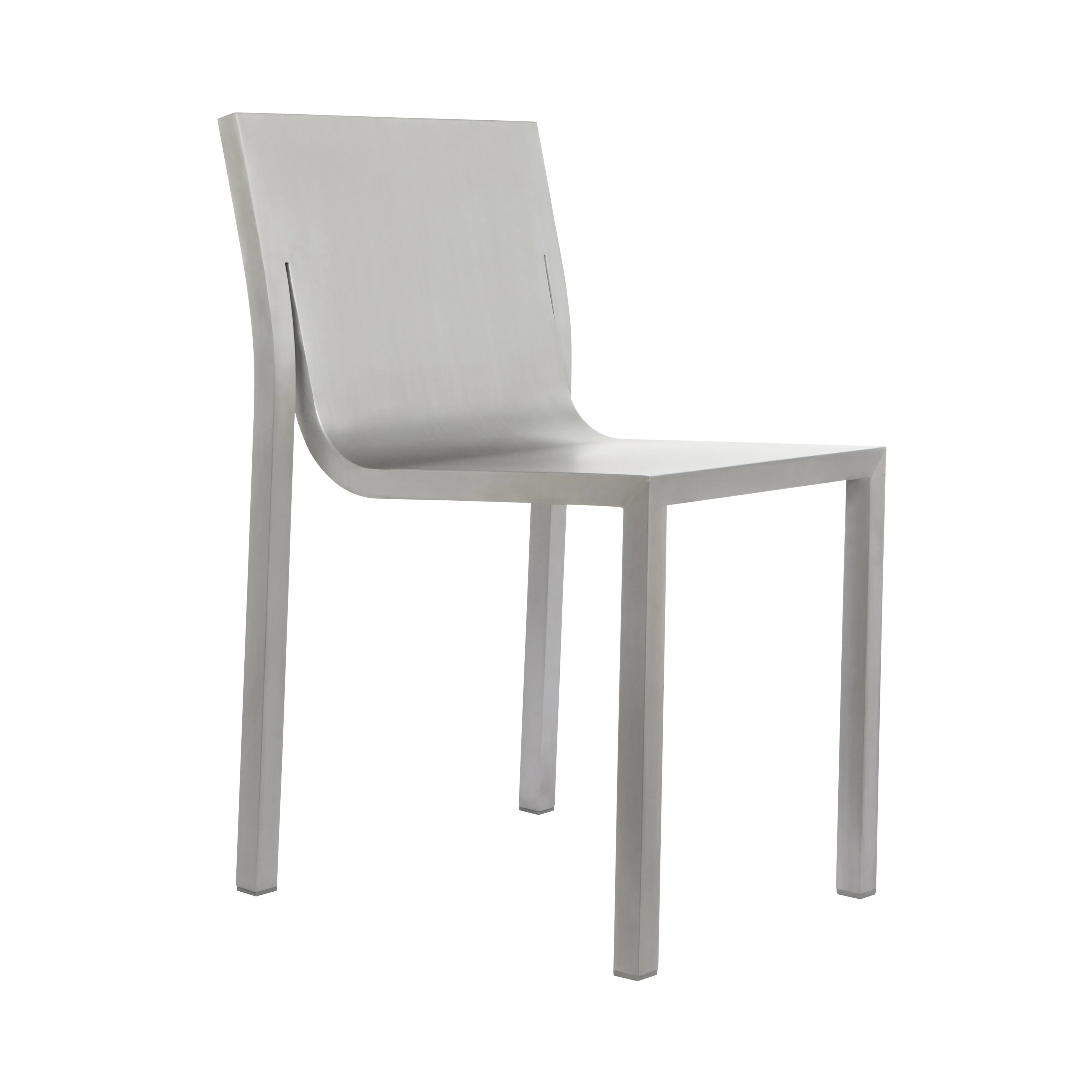 Stedelijk Stackable Chair - Aluminum: Quick Ship