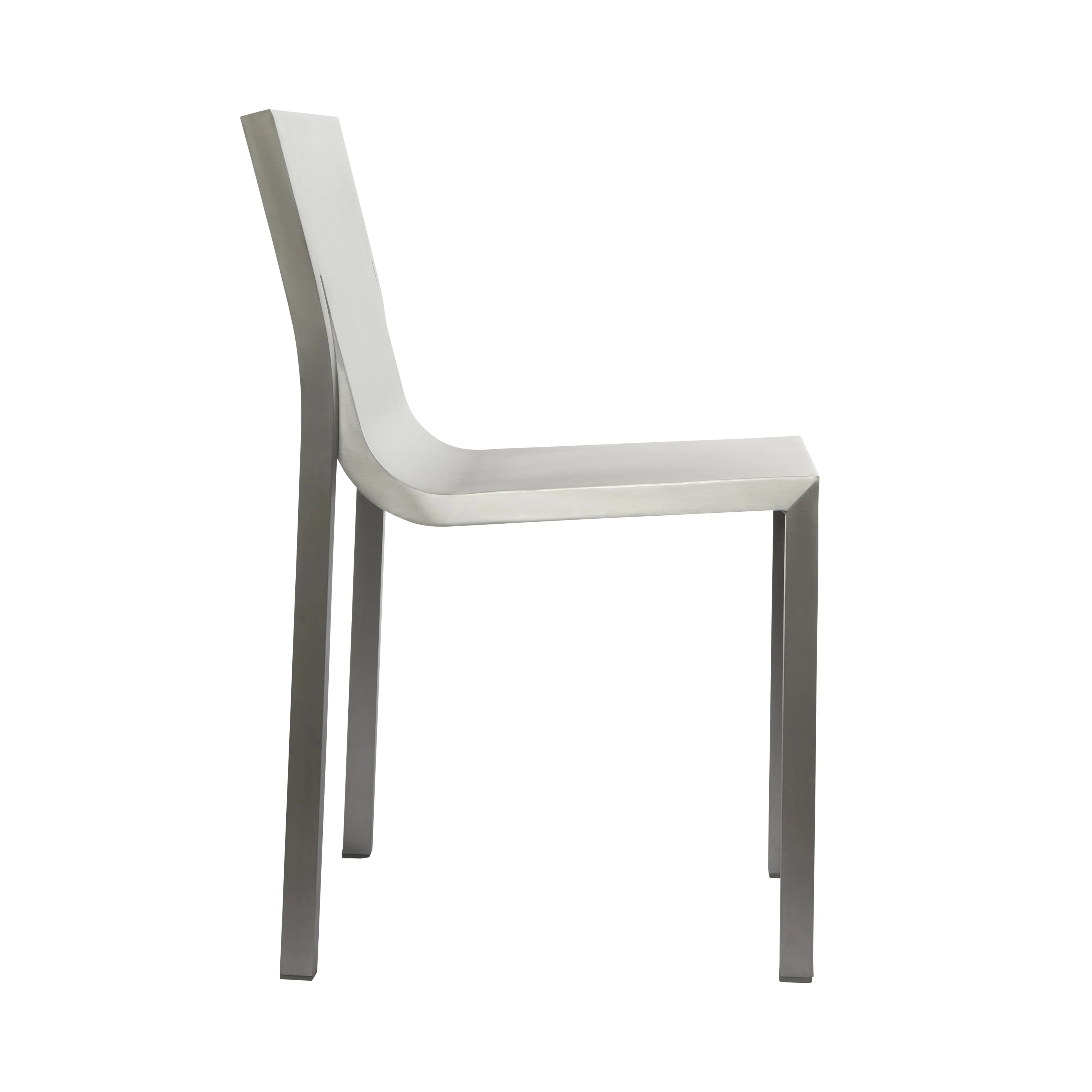 Stedelijk Stackable Chair - Aluminum: Quick Ship