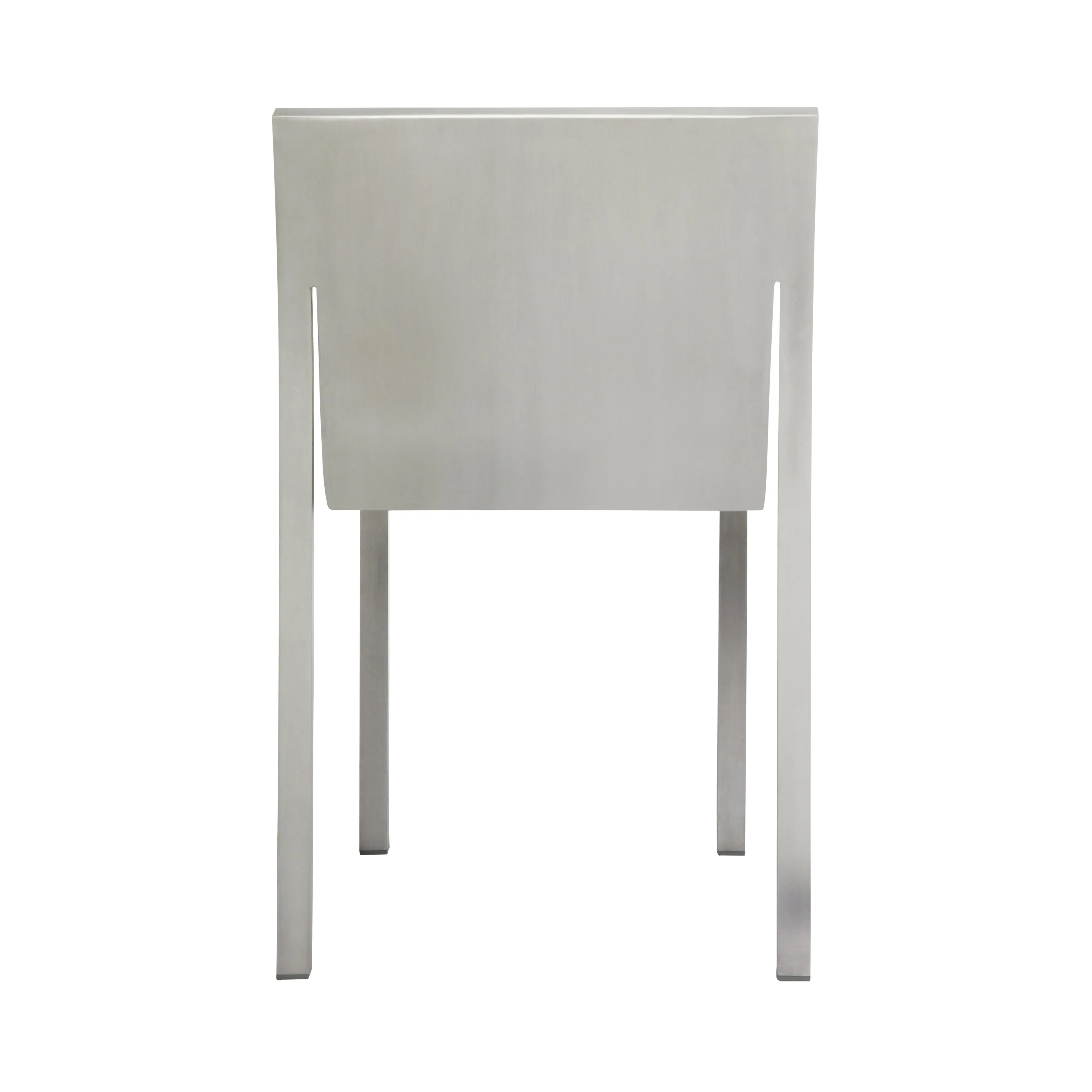 Stedelijk Stackable Chair - Aluminum: Quick Ship