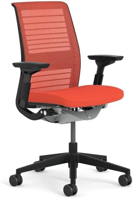 Steelcase Think 3D Scarlet Mesh Fabric Chair