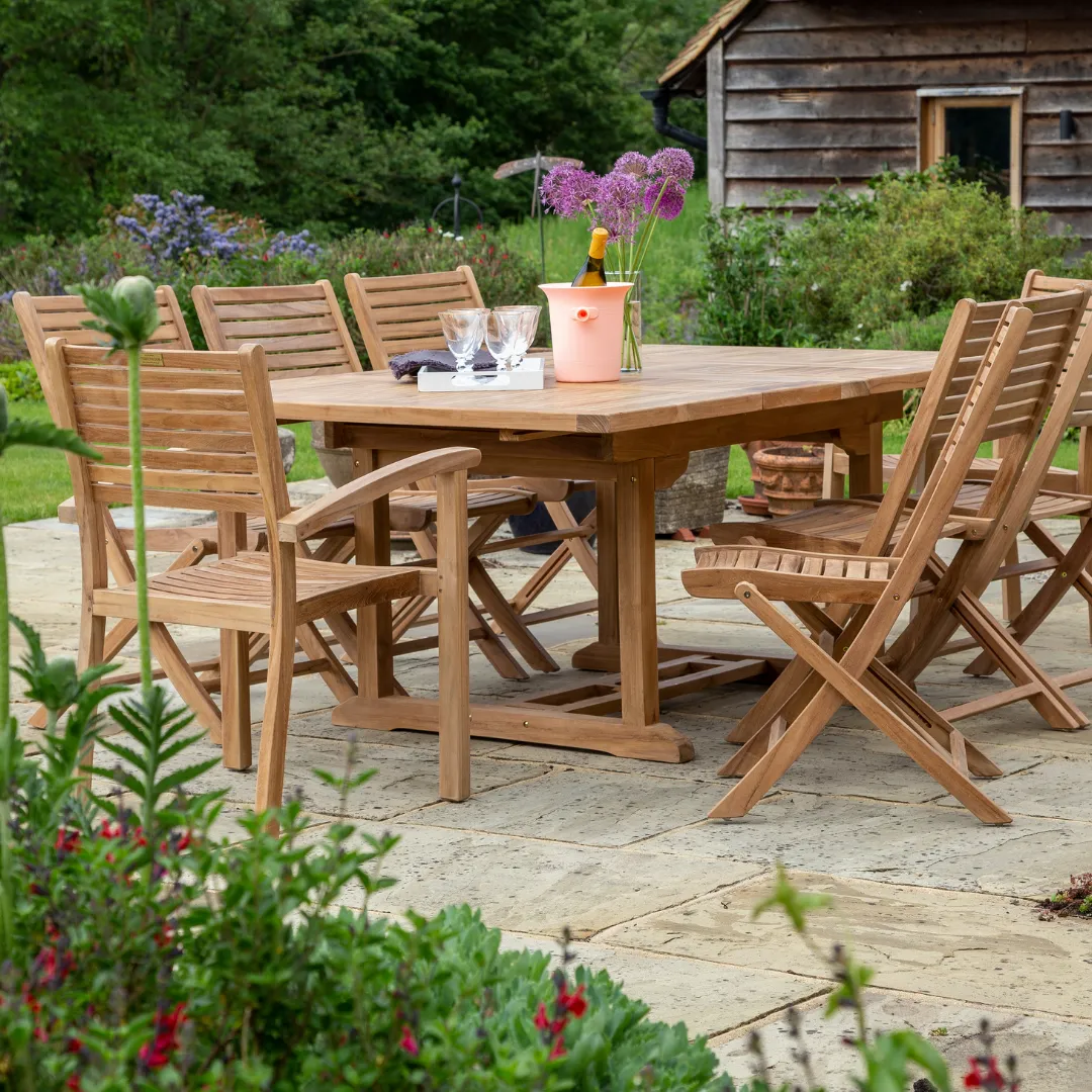Sumatra Folding Dining Chairs (pair/two)