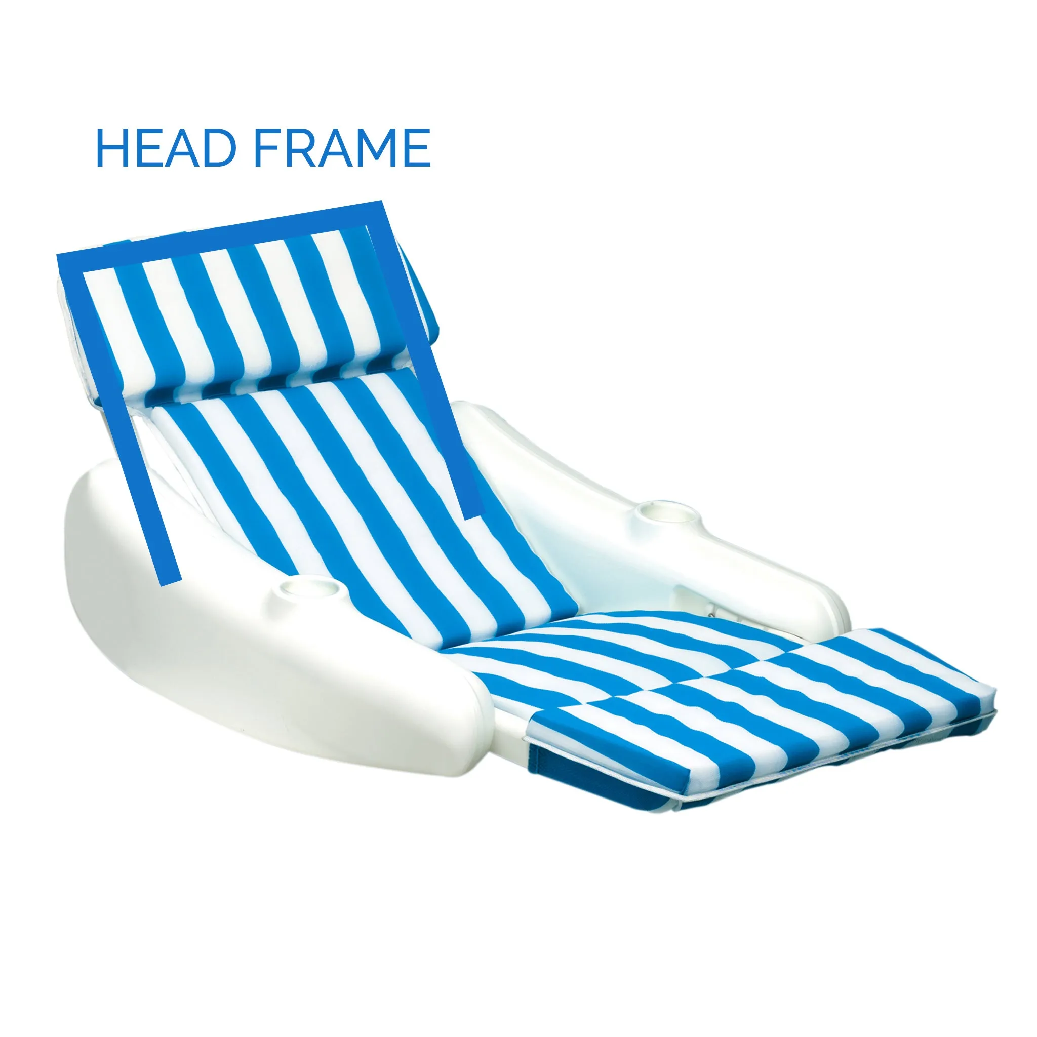 Sunchaser Padded Luxury Lounge Chair Parts