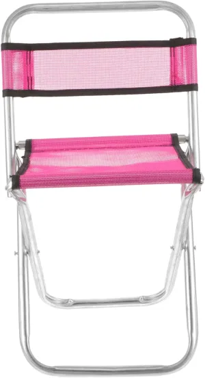 SUPVOX Lightweight Foldable Chair Collapsible Stool for Outdoor Camping Fishing Travel Random