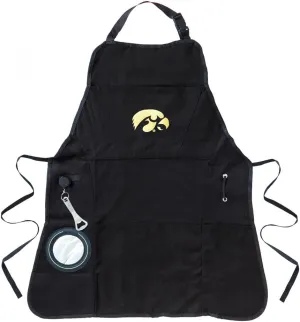 Team Sports America University of Michigan Grilling Apron | Bottle Opener and Insulated Beverage Holder | Adjustable Straps
