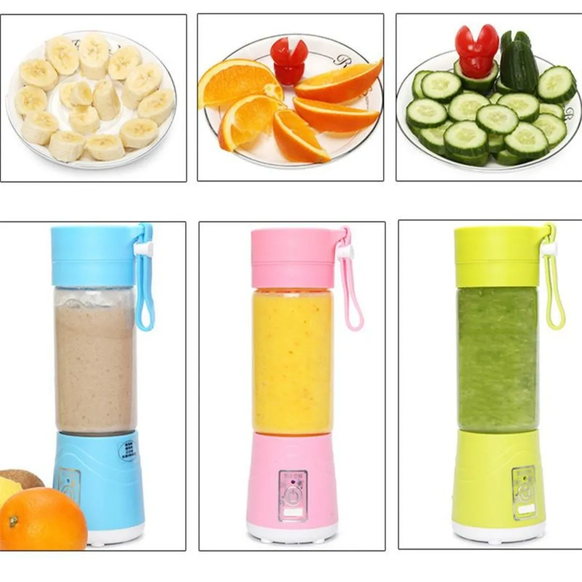 The Cordless Portable Deluxe Blender