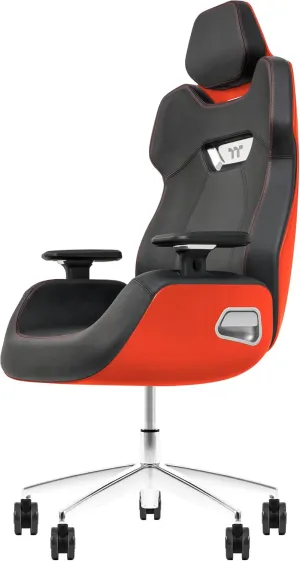Thermaltake ARGENT E700 Real Leather Gaming Chair (Flaming Orange) Design by STUDIO F∙A∙PORSCHE, GGC-ARG-BRLFDL-01