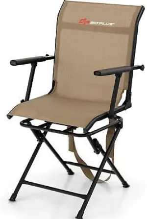 TM Replacement for/Fits Foldable Mesh Chair Swivel Hunting Chair w/Armrests for Outdoor Activities Size : 22" x 21.5" x 36"