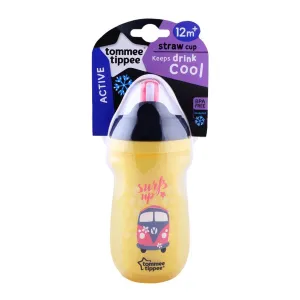 Tommee Tippee Insulated Sippee Active Drinking Cup 12m  - Yellow