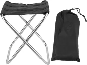 Topyond Camping Chair, Fishing Chair, Portable Aluminum Alloy Folding Chair Stool for Outdoor Camping Picnic Fishing