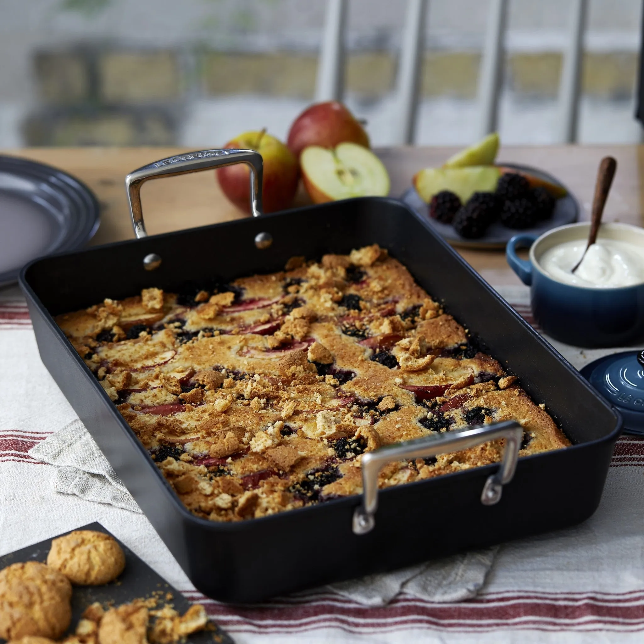 Toughened Rectangular Roaster | Non-Stick | 35cm