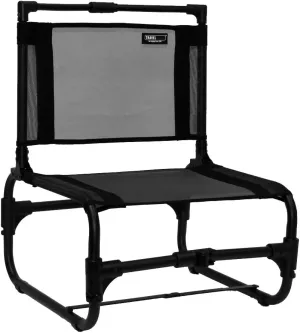 Travel Chair Larry Chair, Normal, Black Steel