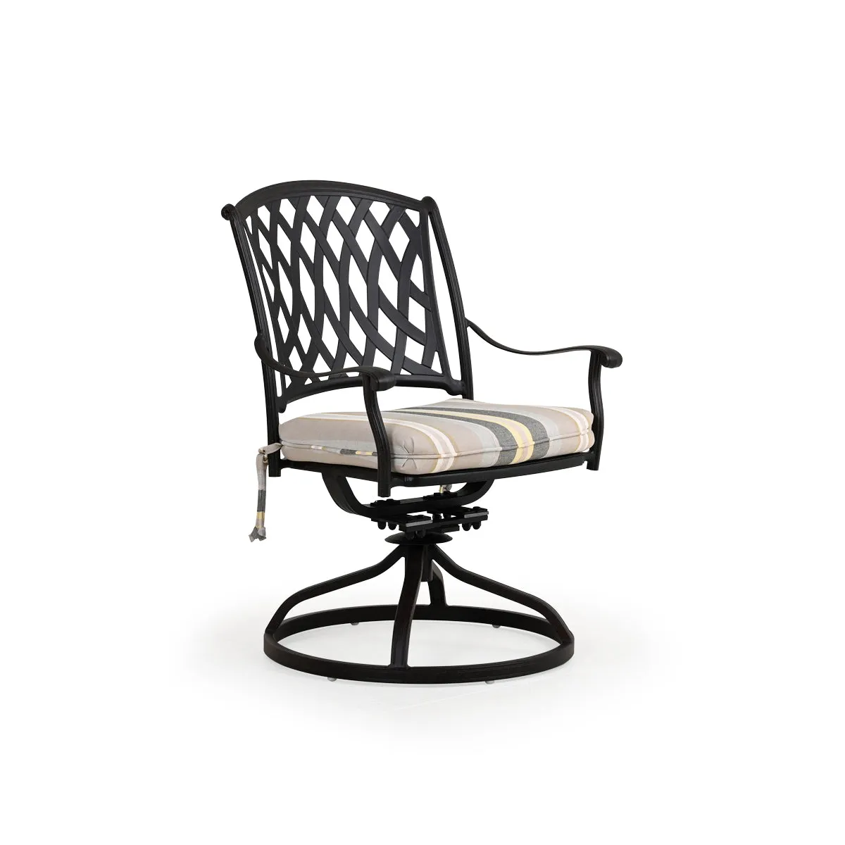Trellis Outdoor Cast Aluminum Swivel Tilt Dining Chair