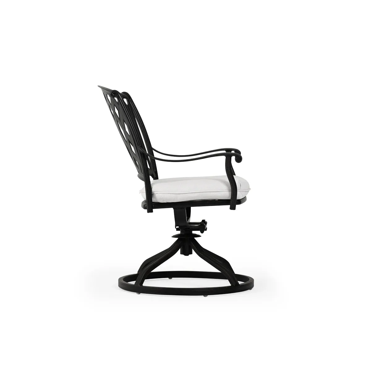 Trellis Outdoor Cast Aluminum Swivel Tilt Dining Chair