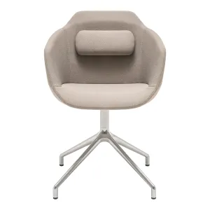 Ultra Conference Chair - 4-Star Polished Aluminum Swivel Base